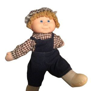 Blue Box Plush Doll by Toy Factory LTD. 1983 vintage